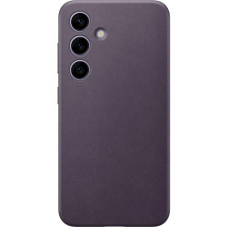 Samsung Zadný kryt z vegánskej kože S24 Dark Violet