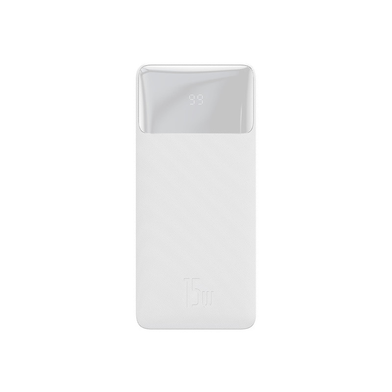 Baseus Bipow powerbanka 10000mAh 15W biela