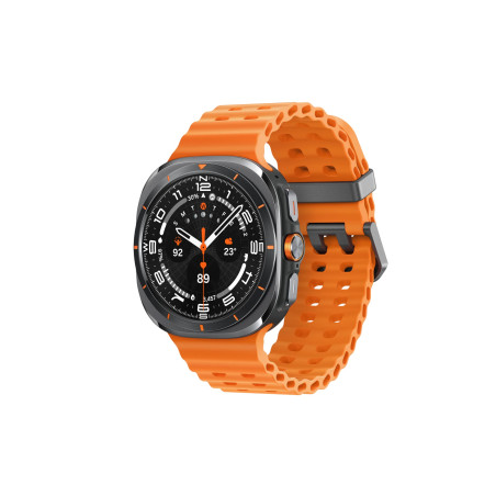 Samsung Galaxy Watch Ultra/47mm/Titanium Gray/Šport Band/Orange
