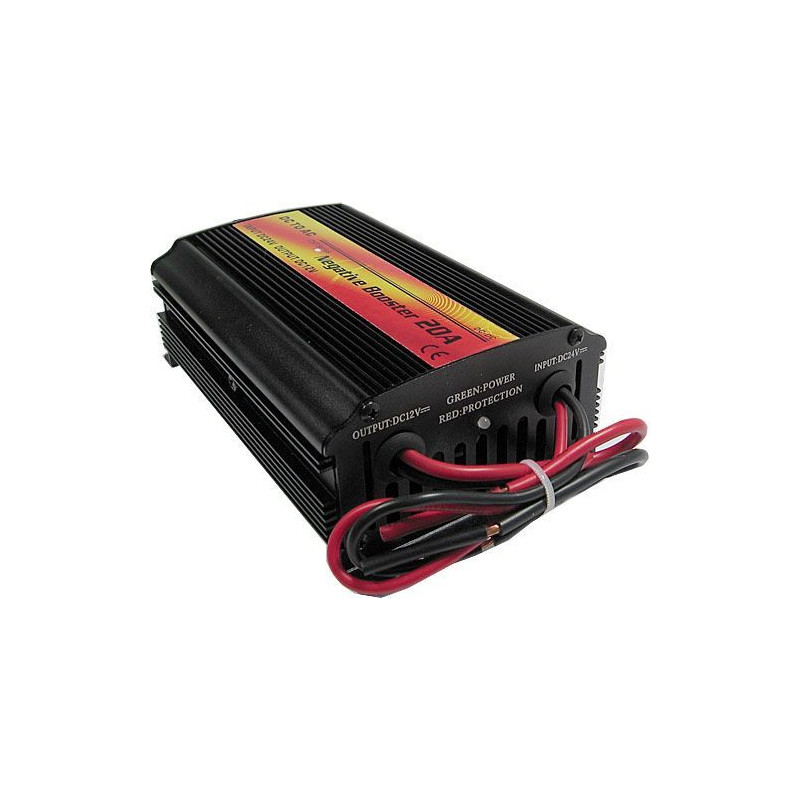 Menič napätia Carspa CNT2412-20A, z 24V na 12V, 20A, 240W