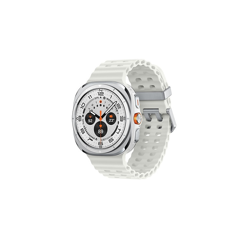 Samsung Galaxy Watch Ultra/47mm/Titanium White/Šport Band/White