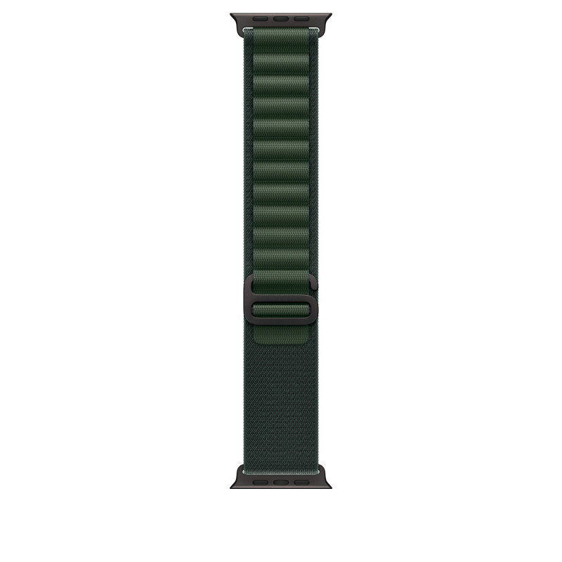 Watch Acc/49/Dark Green Alpine Loop-S-Black Titan