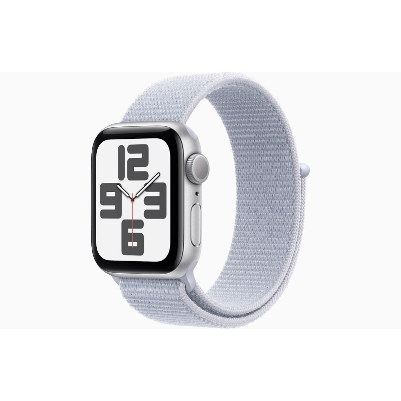 Apple Watch SE/40mm/Silver/Šport Band/Blue Cloud