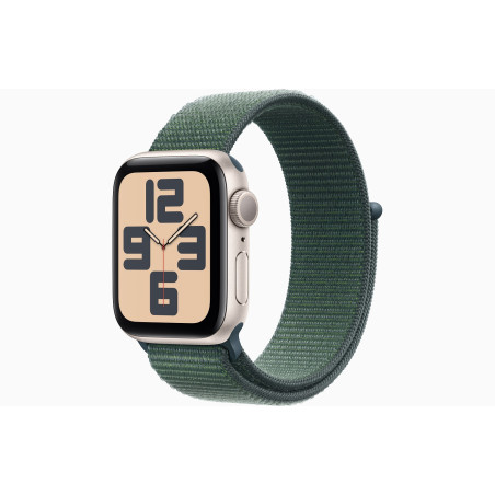 Apple Watch SE/40mm/Starlight/Šport Band/Lake Green