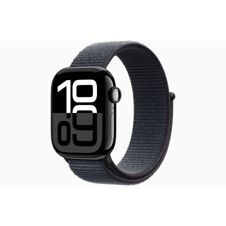 Apple Watch S10/42mm/Jet Black/Sport Band/Ink
