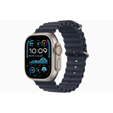 Apple Watch Ultra 2/49mm/Natural/Šport Band/Navy Ocean