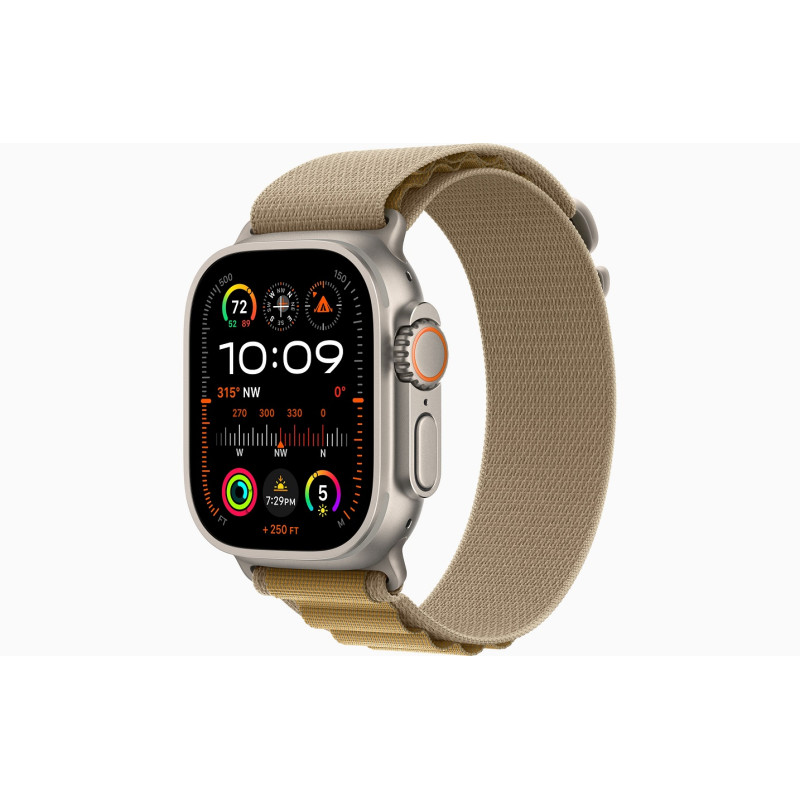 Apple Watch Ultra 2/49mm/Natural/Šport Band/Tan Alpine/Small
