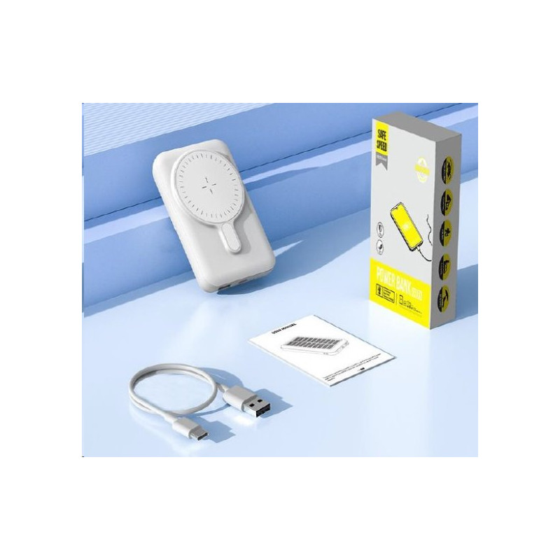 Wodasport - WDS20W - Solárna magnetická powerbanka, partylife social networking™ 9000 mA/h