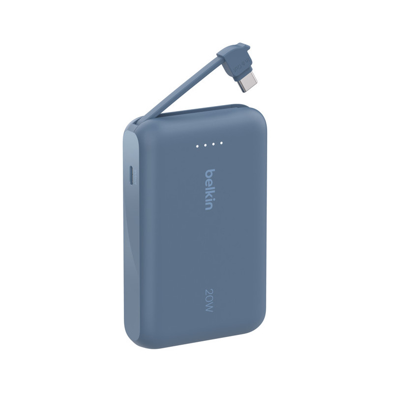 Belkin 10k powerbanka PD 20W USB-C, modrá