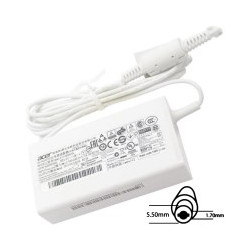 Acer orig. NTB adaptér 65W19V AC 5.5x1.7 mm (bez sieťovej šnúry) biely