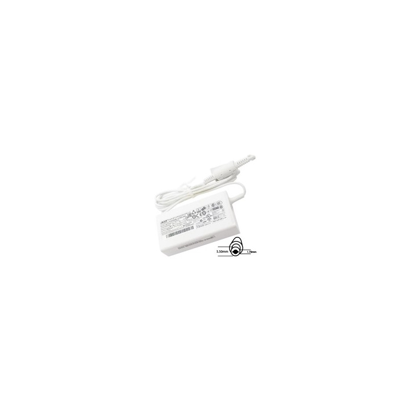 Acer orig. NTB adaptér 65W19V AC 5.5x1.7 mm (bez sieťovej šnúry) biely