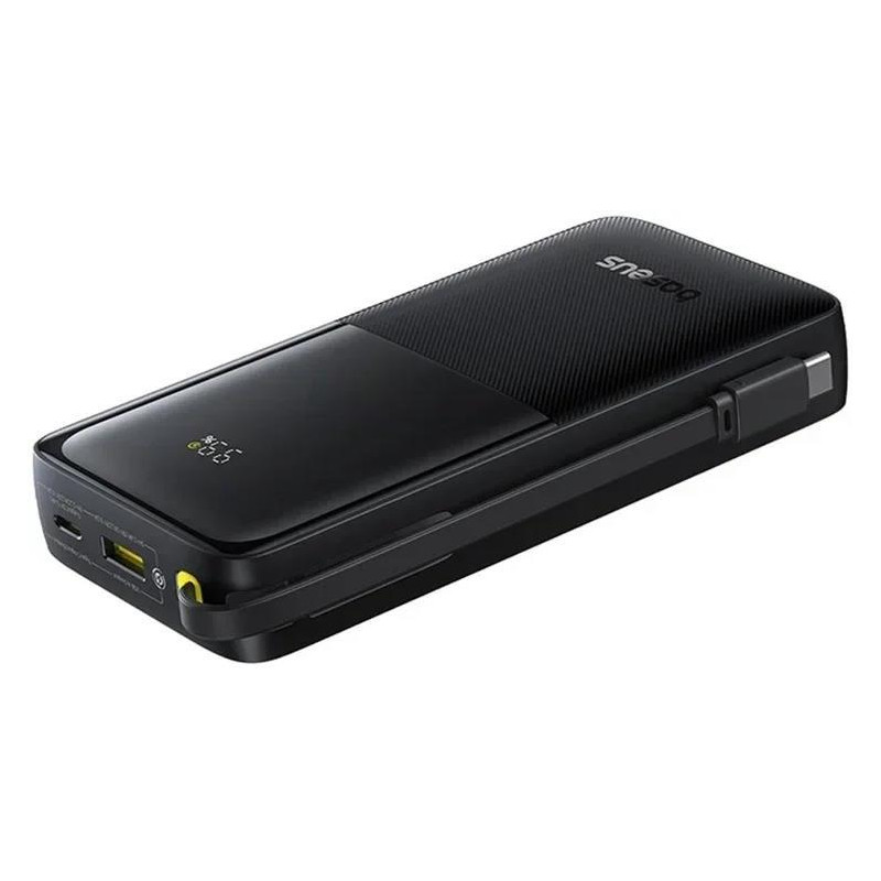 Baseus Powerbanka Bipow 2 20000mAh 20W s káblom USB-C čierna