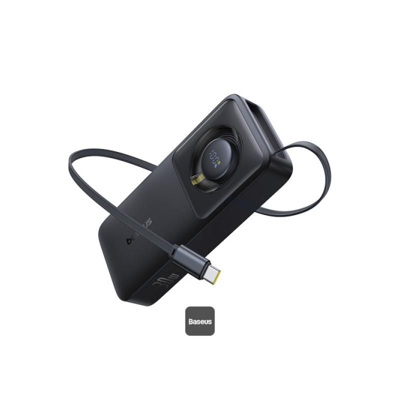 Baseus Powerbanka OS Free2Pull 10000mAh 30W čierna