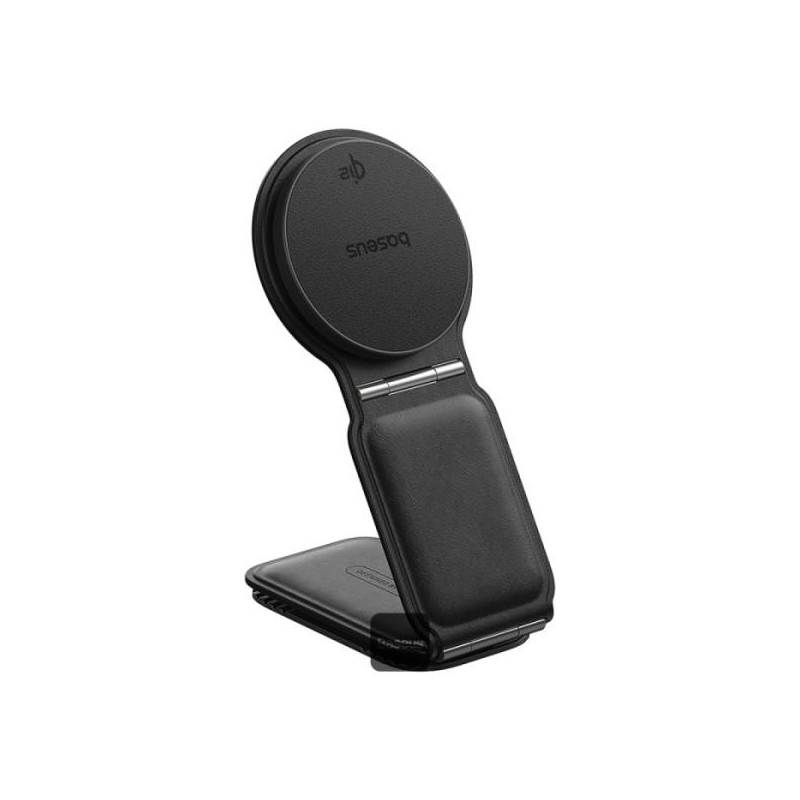 Baseus Magnetický držiak do auta s bezdrôtovým nabíjaním PrimeTrip C02 čierny