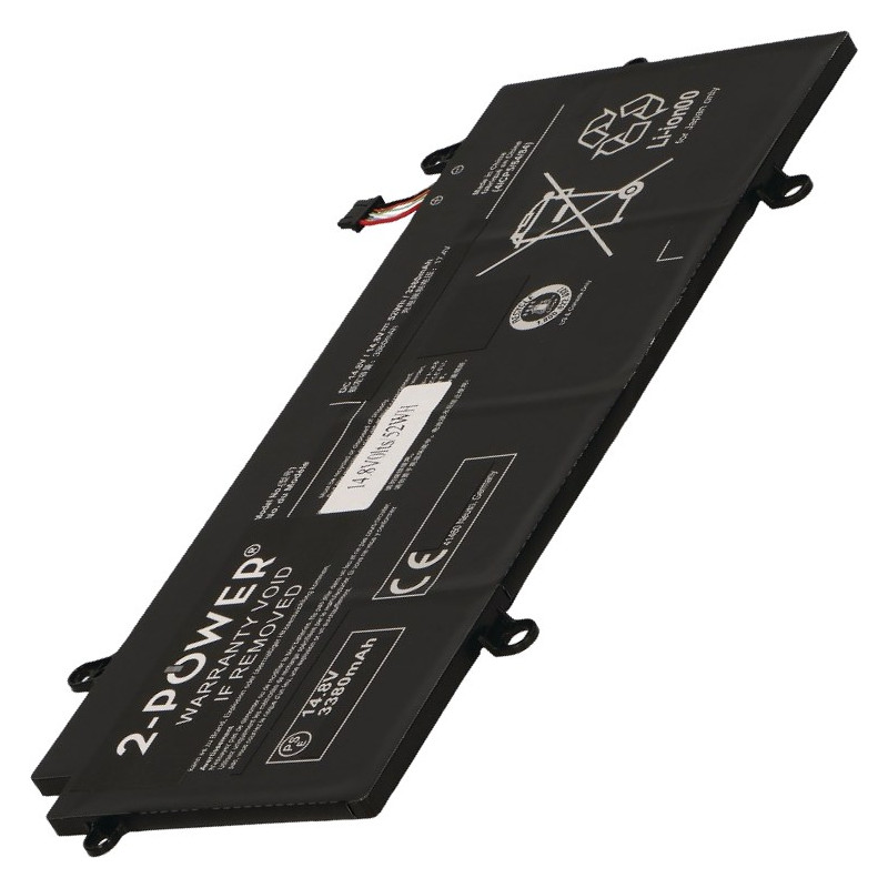 2-POWER Batéria 14,8V 3380mAh pre Toshiba Portege Z30-A, Toshiba Portege Z30-C