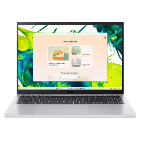 Acer Aspire Go 16/AG16-71P-93TU/9-270H/16''/WUXGA/16GB/512GB/Intel int/W11H/Silver/2R