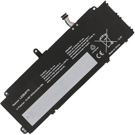 2-POWER Batérie 15,48V 3533mAh pre Lenovo ThinkPad X13 21EX, ThinkPad X13 Yoga 21F2
