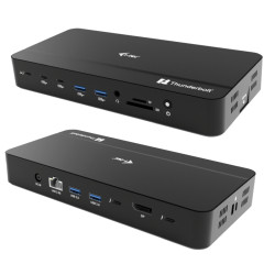 i-tec Thunderbolt 5 Triple Display Docking Station, M.2 slot, 6x USB, 2.5 GLAN, Power Delivery 140W
