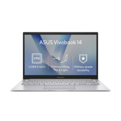 ASUS Vivobook 14/X1404VA-EB2175WZ/5-120U/14''/FHD/8GB/512GB/Intel int/W11H/Silver/2R