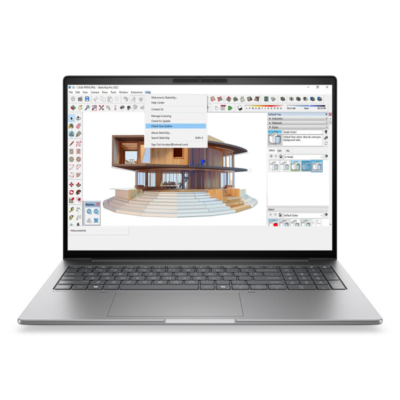 HP ZBook 8/G2a 16/AI5PRO-435/16''/WUXGA/T/24GB/512GB/AMD int/W11P/Silver/3R On-Site