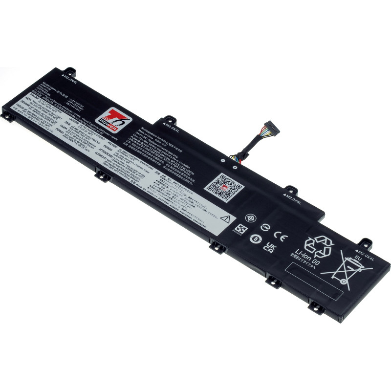 Batérie T6 Power pre Lenovo ThinkPad L14 Gen 3, Gen 4, L15 Gen 3, Gen 4, 4948mAh, 57Wh, 3cell