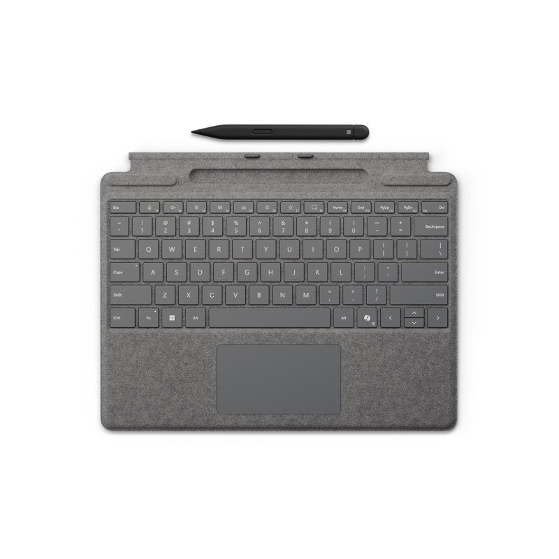 Microsoft Surface Pro Keyboard + Slim Pen 2 Bundle (Platinum), Commercial, cz&sk
