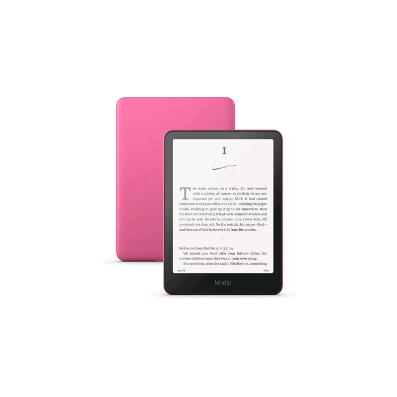 E-book Amazon Kindle Paperwhite 2024 (16 GB), maliny, s reklamou