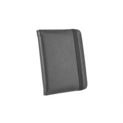 C-TECH PROTECT Puzdro z pravej kože pre 6'' zariadenie, RLC-02, čierne (Onyx Boox Go 6 a Poke 5)