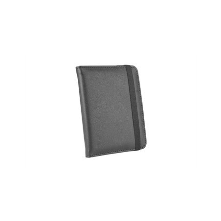 C-TECH PROTECT Puzdro z pravej kože pre 6'' zariadenie, RLC-02, čierne (Onyx Boox Go 6 a Poke 5)
