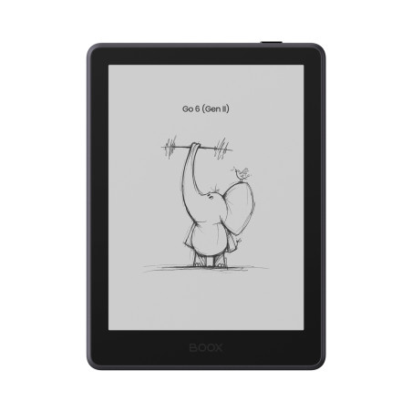 E-book ONYX BOOX GO 6 (Gen II), plum, 6'' Carta 1300, 32GB, Bluetooth, Android 11, E-ink displej