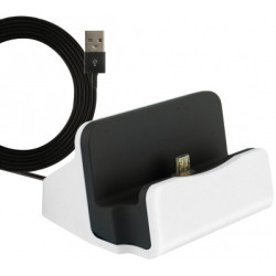 Univerzálna stolná kolíska s oboustranným microUSB konektorom