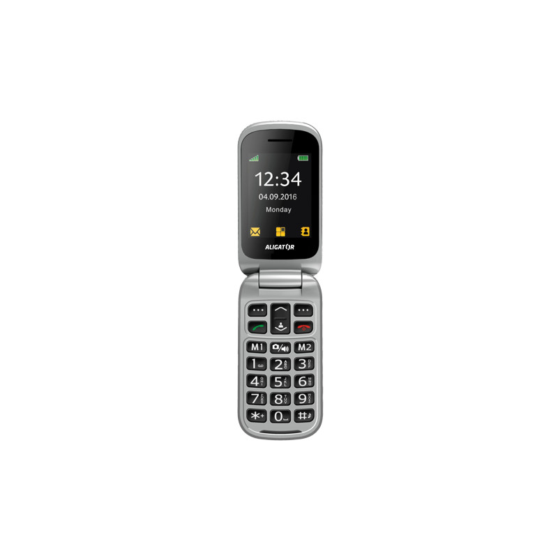 ALIGATOR V650 Senior černo-strieborný+st.nab