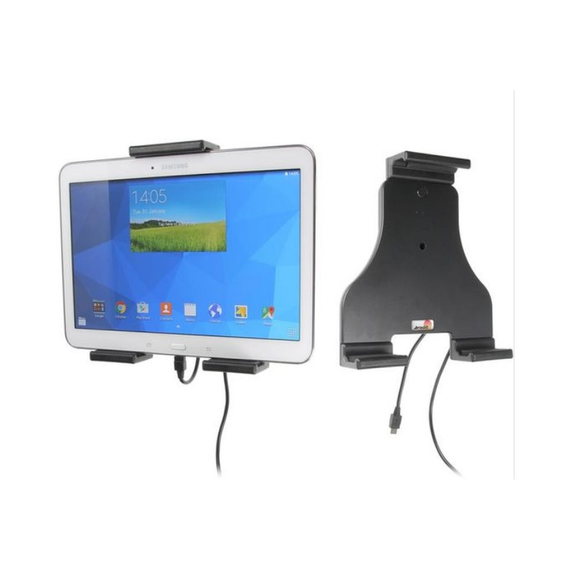 Brodit nastaviteľný držiak na tablet do auta, so skrytým nabíjaním, 180-230 mm