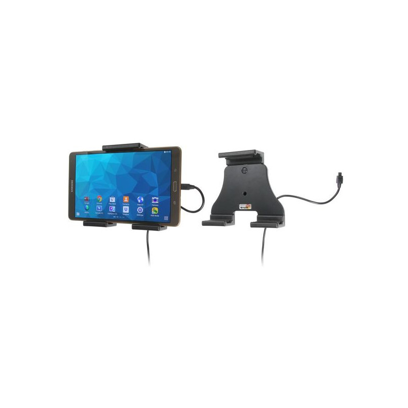 Brodit nastaviteľný držiak na tablet do auta, so skrytým nabíjaním, 120-150 mm