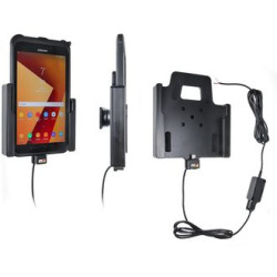 Brodiť držiak do auta na Samsung Galaxy Tab Active 2 v originálnom puzdre, so skrytým nabíjaním