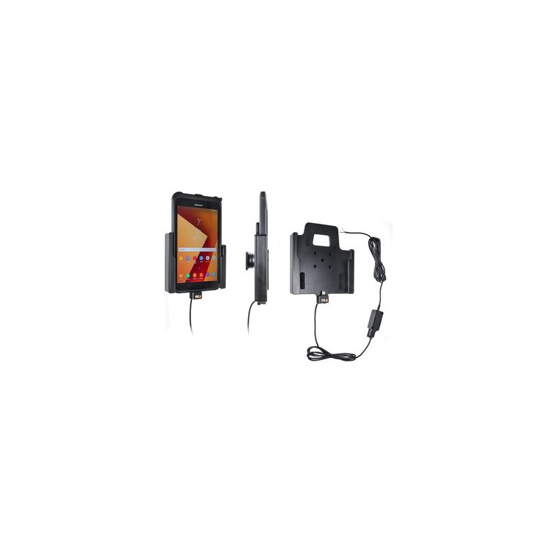 Brodiť držiak do auta na Samsung Galaxy Tab Active 2 v originálnom puzdre, so skrytým nabíjaním