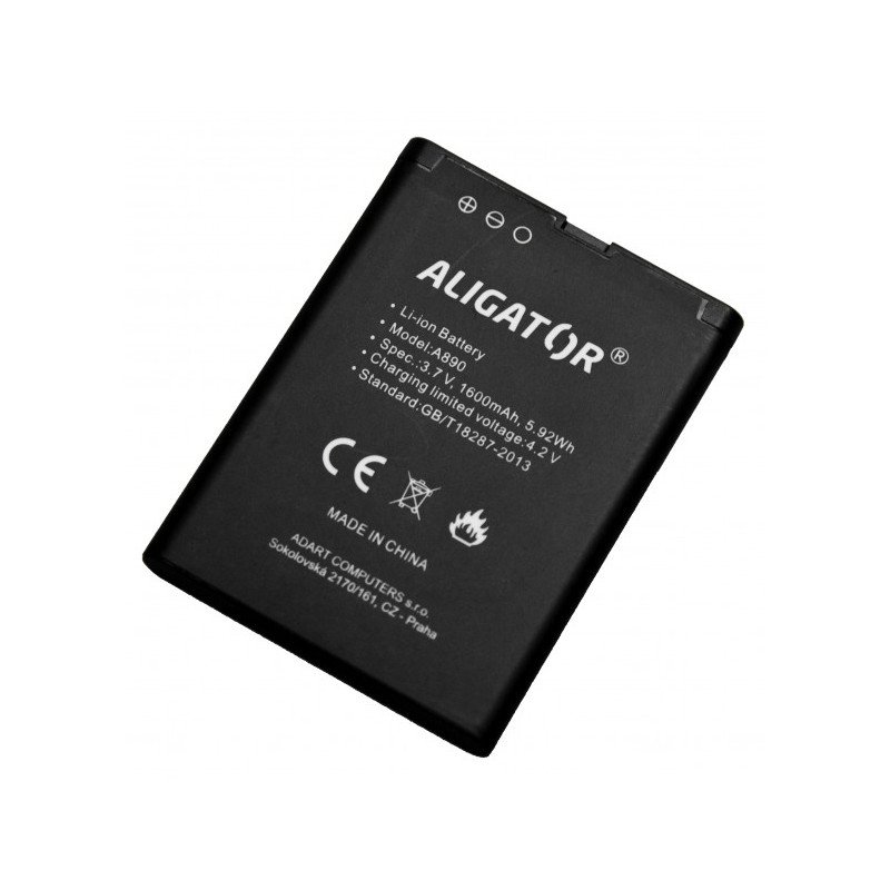 Aligator batéria A890/A900, Li-Ion 1600 mAh