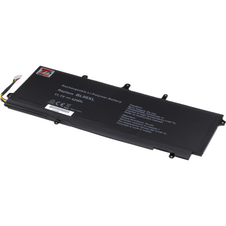Batéria T6 Power HP EliteBook Folio 1040 G1, 1040 G2, 3800mAh, 42Wh, 6cell, Li-pol