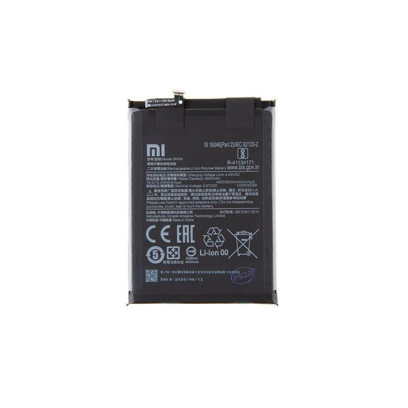 Xiaomi BN54 Original Batérie 5020mAh Service Pack