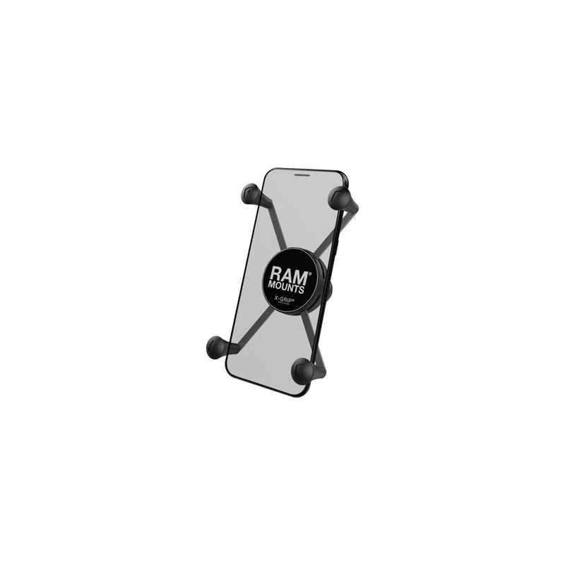 RAM Mounts X-Grip univerzálny držiak na veľké telefóny s 1'' guľovým čapom, RAM-HOL-UN10BU