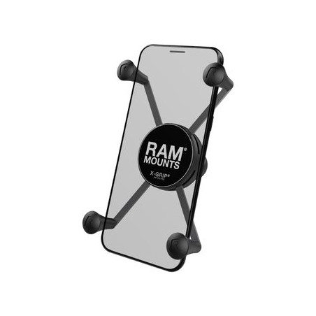 RAM Mounts X-Grip univerzálny držiak na veľké telefóny s 1'' guľovým čapom, RAM-HOL-UN10BU