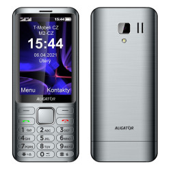 ALIGATOR D950 Dual sim strieborný