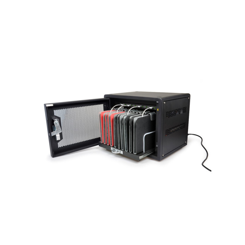 PORT CONNECT CHARGING CABINET 10 UNITS, čierny