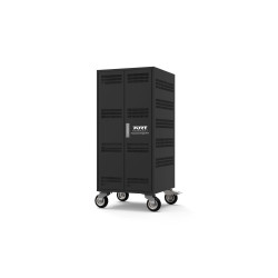 PORT CONNECT CHARGING CABINET 30 Notebooks + RACK 1xU 19'', černý