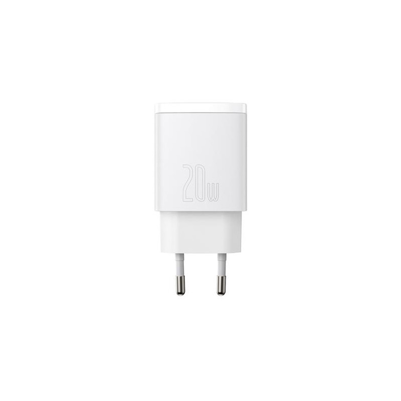 Baseus CCXJ-B02 Compact Quick Nabíjačka USB/USB-C 20W White