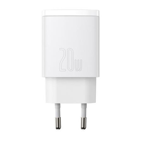 Baseus CCXJ-B02 Compact Quick Nabíjačka USB/USB-C 20W White