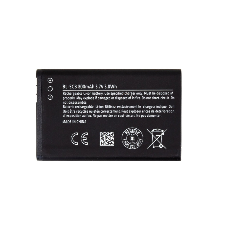 Nokia BL-5CB Batérie 800mAh Li-Ion (OEM)