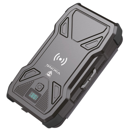 Solárna powerbanka VIKING TYR II/Output: 1xUSB-C, 2xUSB-A/Wireless charge 15W max/20000mAh/ LED svetlo