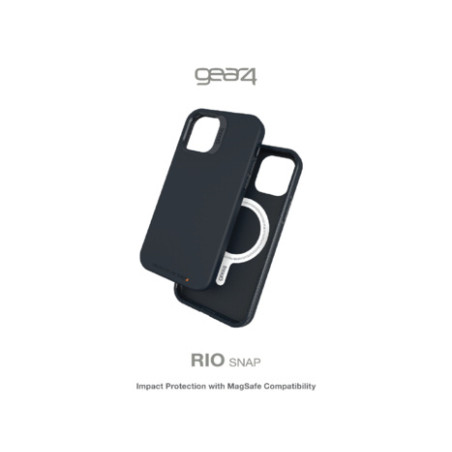 ZAGG GEAR4 D3O Rio Snap kryt iPhone 12 Pro Max čierny