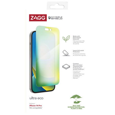 ZAGG Invisible Shield FM Ultra ECO fólia iPhone 14 Pro